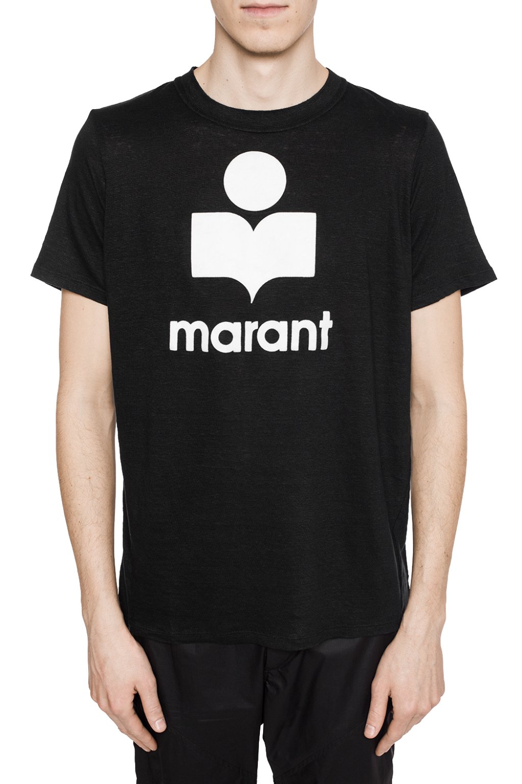 Vidal Tee-Shirt Woman black | ISABEL MARANT Official online